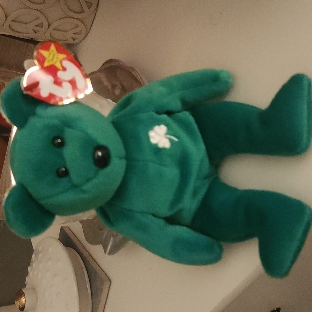 Ty Erin Beanie Baby 1997 St Patrick's Day